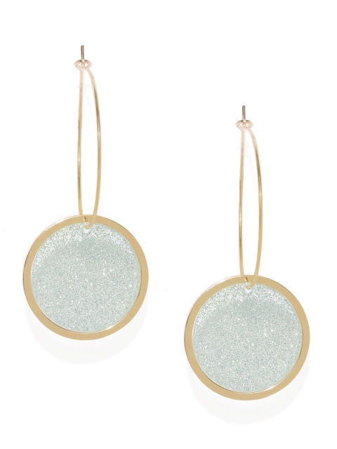 

Ayesha Gold-Toned Circular Drop Earrings