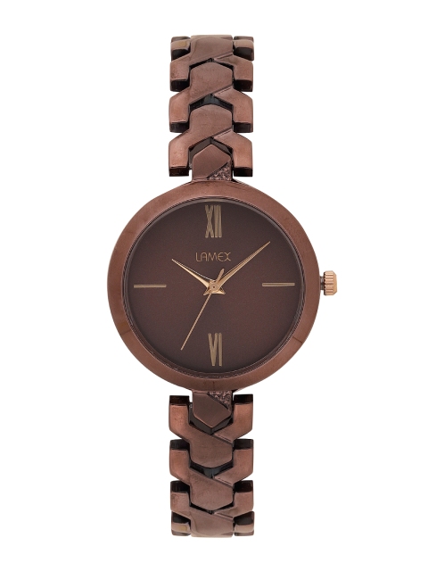 

LAMEX Women Brown Analogue Watch MILANO DLX 7574