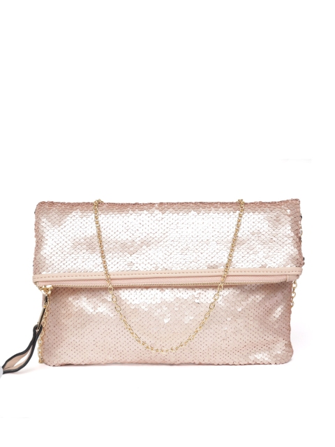 

DressBerry Pink Mermaid Sequinned Clutch