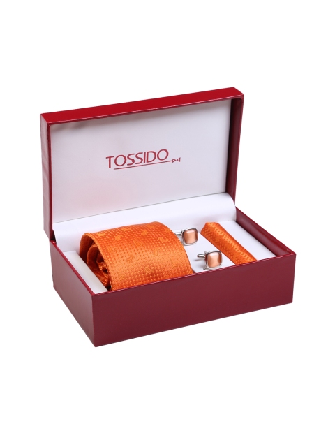 

Tossido Men Accessory Gift Set, Orange