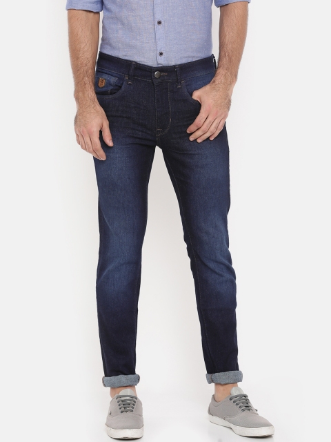 

U.S. Polo Assn. Denim Co. Men Blue Skinny Fit Mid-Rise Clean Look Stretchable Jeans