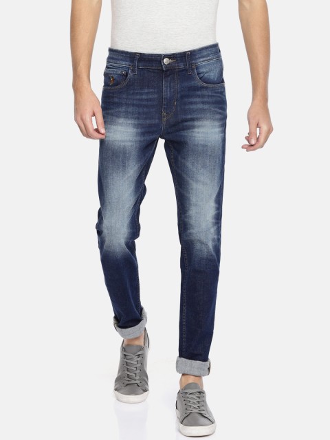 

U.S. Polo Assn. Denim Co. Men Blue Regallo Skinny Fit Clean Look Stretchable Jeans