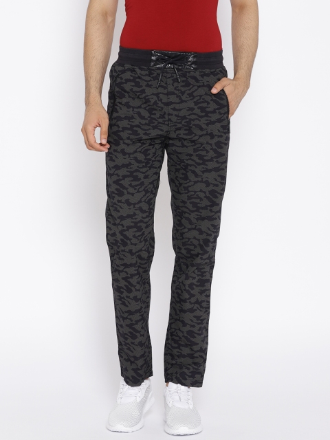 

Octave Men Black Printed Track Pants