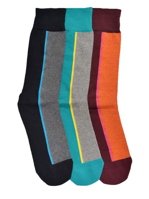 

VINENZIA Men Pack Of 3 Socks, Multi