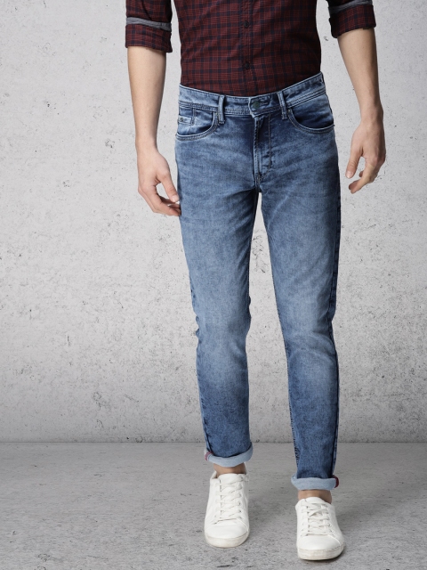 

Ecko Unltd Men Blue Super Slim Fit Mid-Rise Clean Look Stretchable Jeans