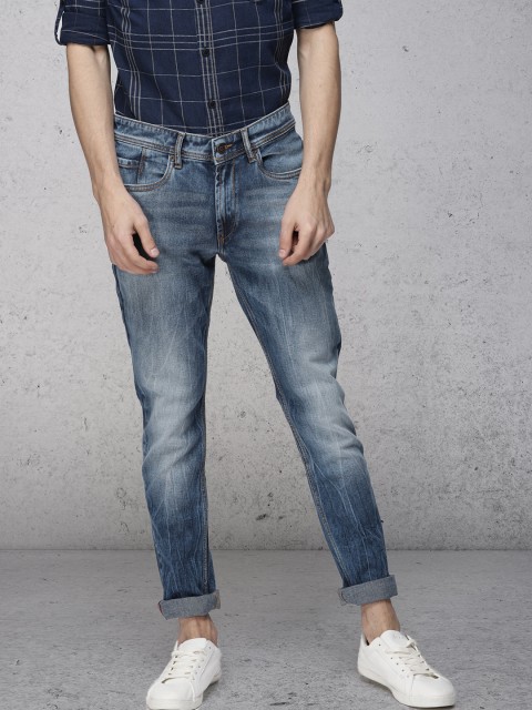 

Ecko Unltd Men Blue Slim Fit Mid-Rise Clean Look Stretchable Jeans