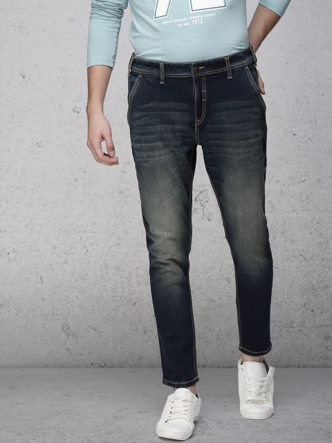

Ecko Unltd Men Blue Slim Fit Mid-Rise Clean Look Stretchable Jeans