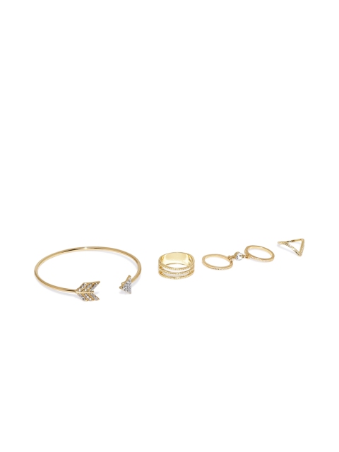 

Pipa Bella Gold-Toned Embellished Jewellery Set