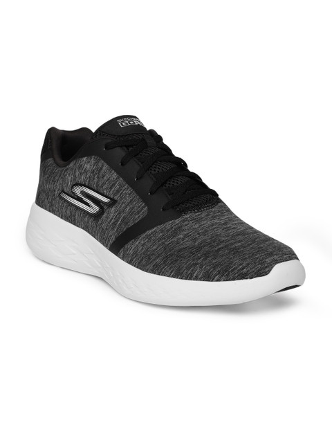 

Skechers Men Grey & Black GO RUN 600 - DIVERT Running Shoes
