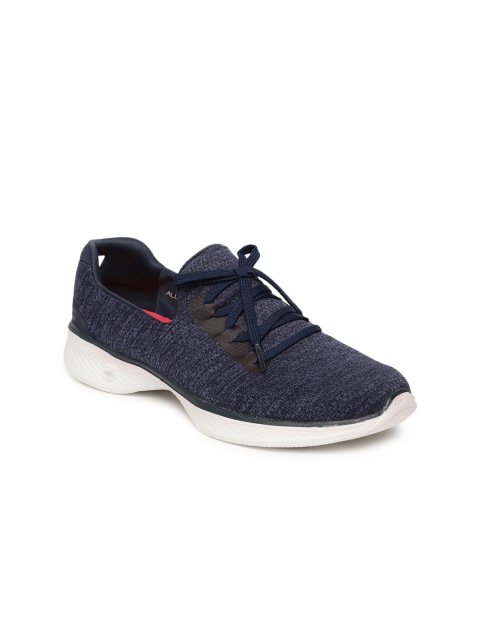 

Skechers Women Navy Blue GO WALK 4 Walking Shoes