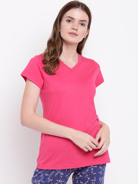 

Kanvin Pink Lounge T-shirt MJKSS109R