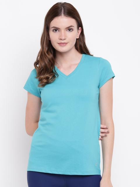 

Kanvin Turquoise Blue Lounge T-shirt MJKSS109X