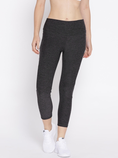

Kanvin Women Charcoal Grey Solid Tights