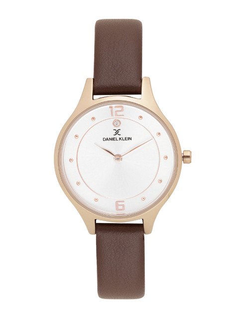 

Daniel Klein Fiord Women Silver-Toned Analogue Watch DK11655-3