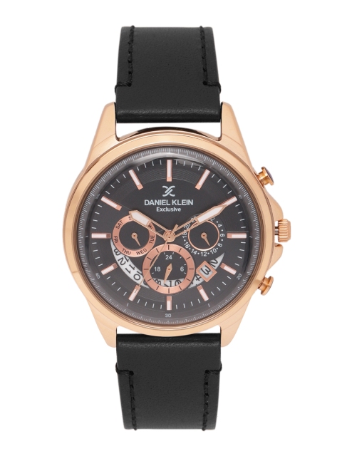 

Daniel Klein Exclusive Men Black Analogue Watch DK11778-2