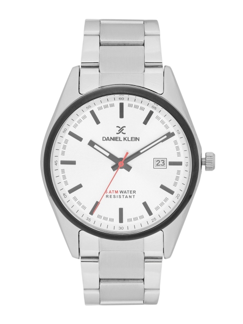 

Daniel Klein Premium Men Silver-Toned Analogue Watch DK11719-1