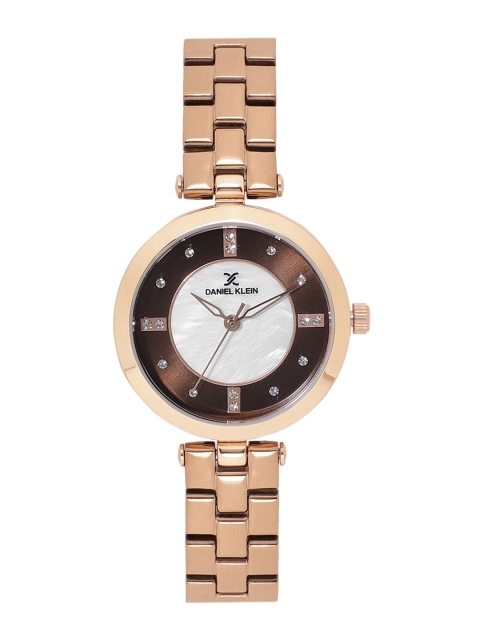 

Daniel Klein Premium Women Brown & Off-White Analogue Watch DK11679-7