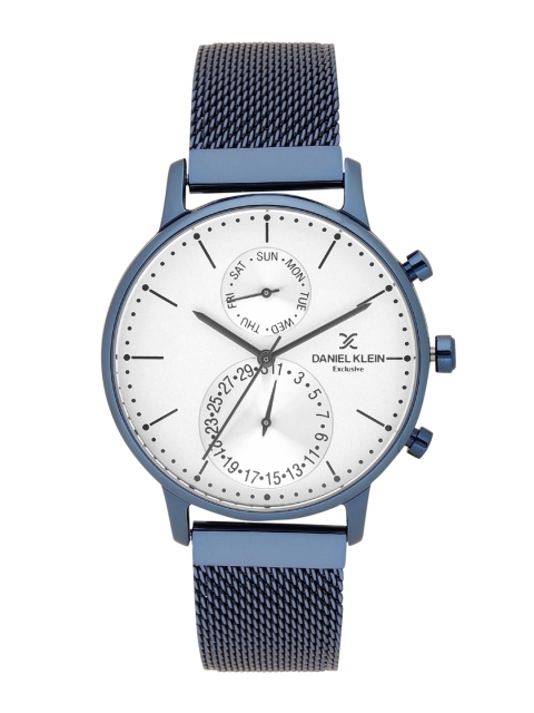 

Daniel Klein Exclusive Men Silver-Toned Analogue Watch DK11711