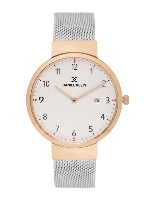 

Daniel Klein Fiord Men Off-White Analogue Watch DK11769-2