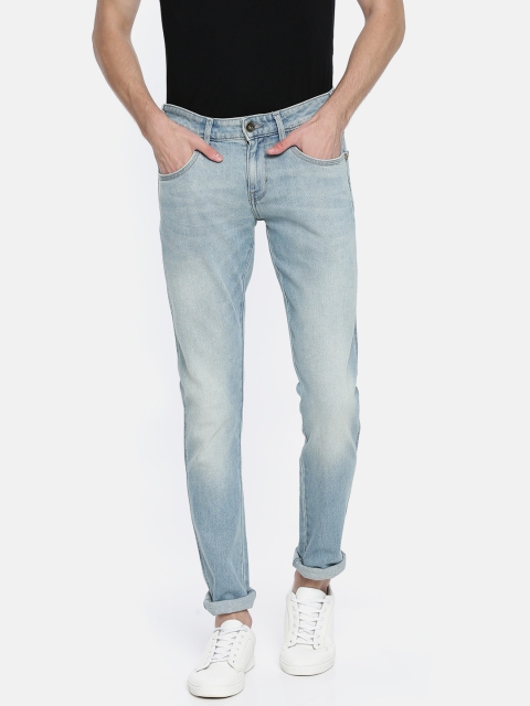 

Wrangler Men Blue Skinny Fit Low-Rise Clean Look Stretchable Jeans