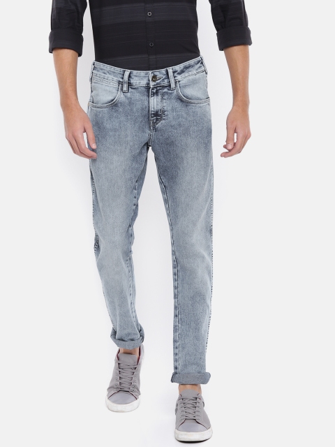 

Wrangler Men Blue Skinny Fit Low-Rise Clean Look Stretchable Jeans