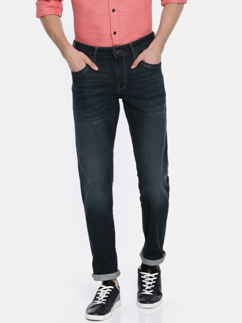 

Wrangler Men Blue Slim Fit Low-Rise Clean Look Stretchable Jeans