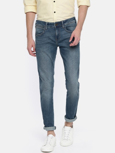 

Wrangler Men Blue Skinny Fit Low-Rise Clean Look Stretchable Jeans
