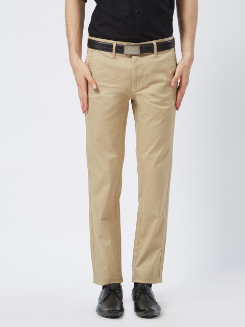 

Killer Men Beige Slim Fit Solid Trousers