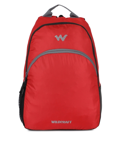 

Wildcraft Unisex Red Solid Backpack