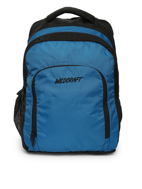 

Wildcraft Unisex Teal Blue & Black Colourblocked Backpack