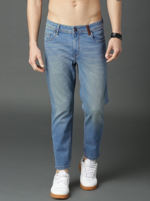

Roadster Men Blue Slim Tapered Fit Mid-Rise Clean Look Stretchable Jeans