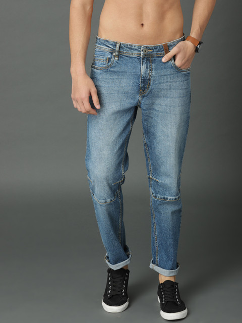 

Roadster Men Blue Regular Fit Mid-Rise Clean Look Stretchable Jeans