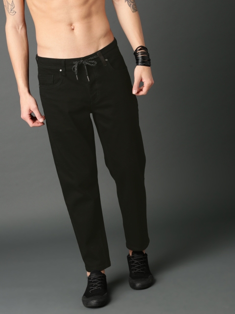 

Roadster Men Black Slim Tapered Fit Stretchable Jeans