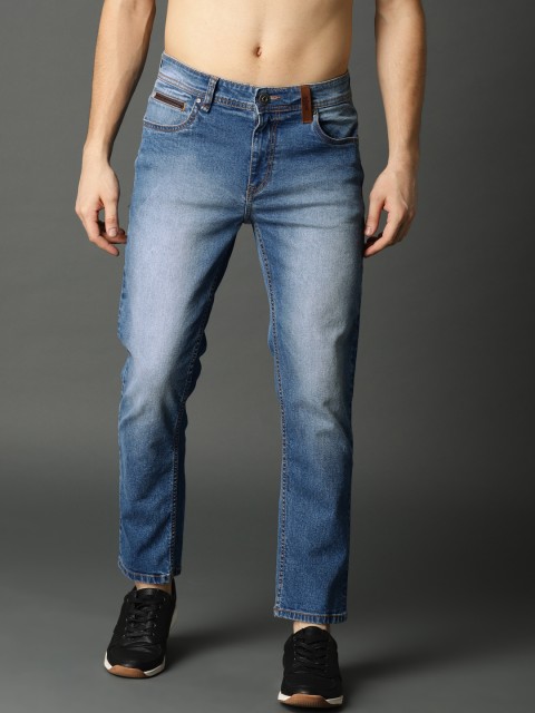 

Roadster Men Blue Slim Tapered Fit Mid-Rise Clean Look Stretchable Jeans