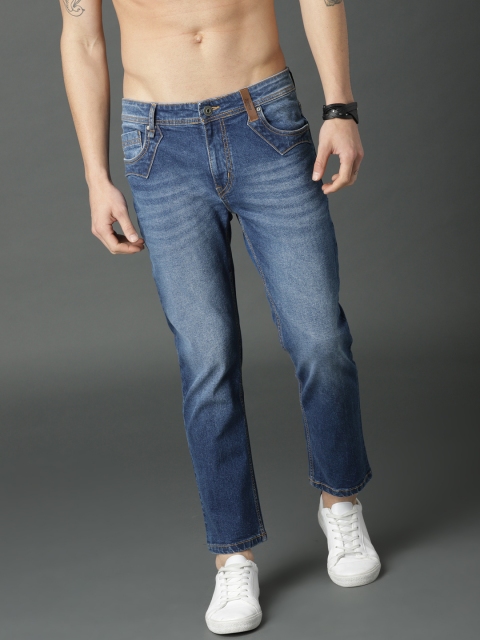 

Roadster Men Blue Skinny Fit Mid-Rise Clean Look Stretchable Jeans