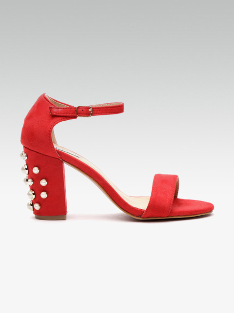 

Elle Women Red Solid Heels