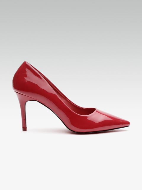 

ELLE Women Red Solid Pumps
