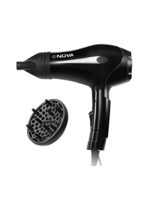 

NOVA Black Foldable NHP 8201 Hair Dryer
