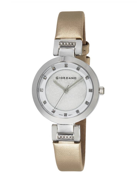 

GIORDANO Women White Analogue Watch 2905-01