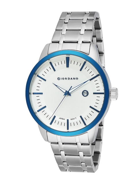 

GIORDANO Men White Analogue Watch 2904-44