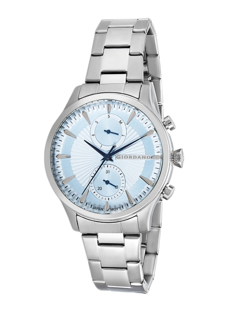 

GIORDANO Men Grey & Black Multifunctional Watch 1946-22, Blue
