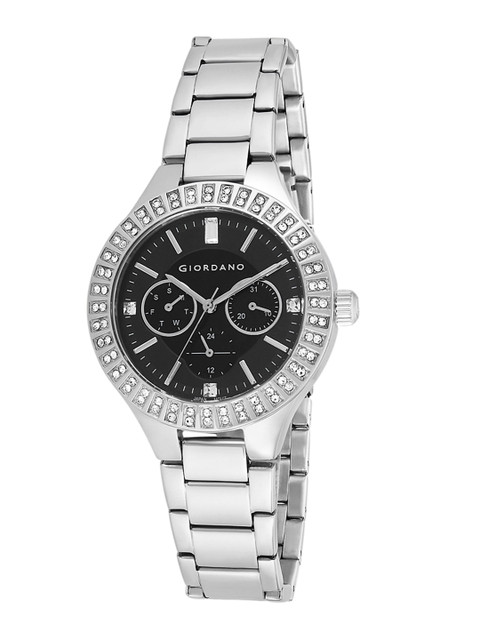 

GIORDANO Women Black Analogue Watch 2950-11