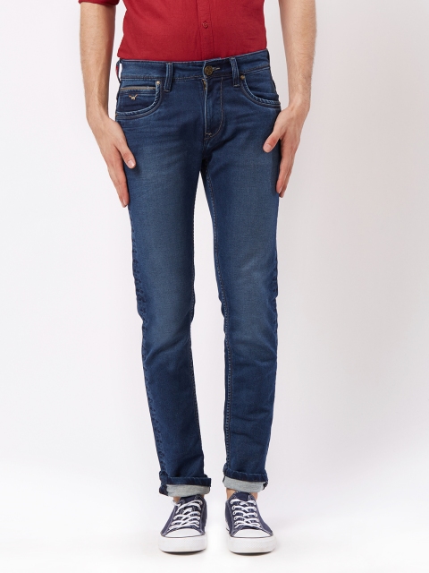 

Killer Men Blue Slim Fit Mid-Rise Clean Look Jeans