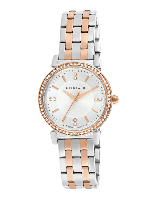 

GIORDANO Women White Analogue Watch 2904-44