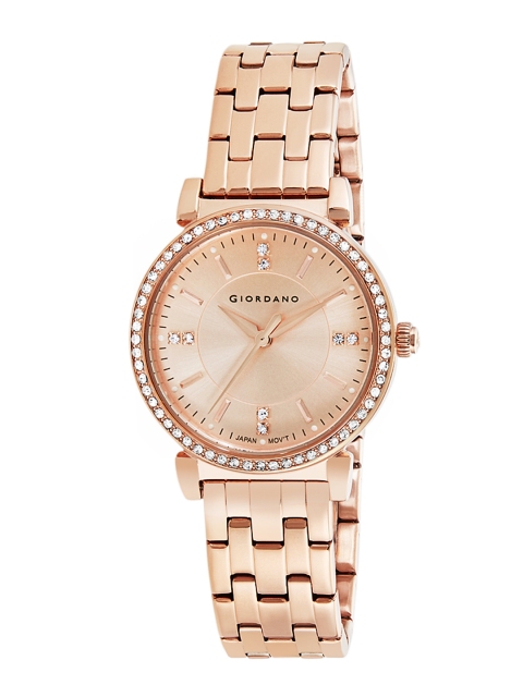

GIORDANO Women Rose Gold Analogue Watch 2904-33
