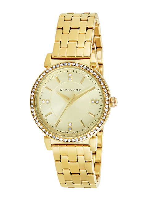 

GIORDANO Women Gold-Toned Analogue Watch 2904-11