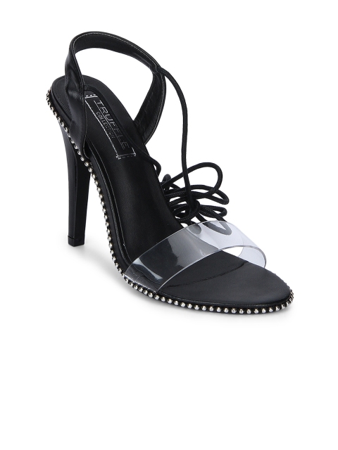 

Truffle Collection Women Black Solid Heels