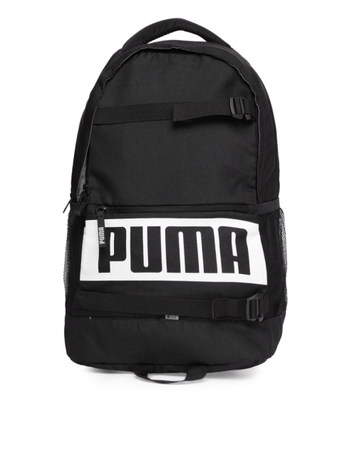 

Puma Unisex Black Deck Brand Logo Laptop Backpack