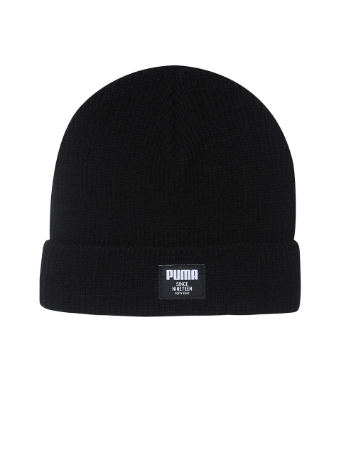 

Puma Unisex Black Solid Beanie