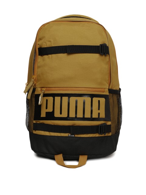 

Puma Unisex Mustard Brand Logo Deck Backpack